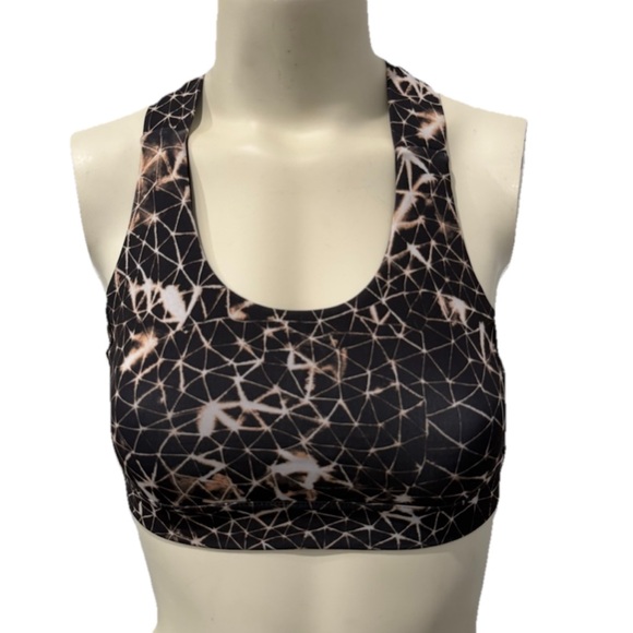 lululemon athletica Other - Lululemon All Sports Bra Womens 6 Adjustable Star Crushed Multi / Black